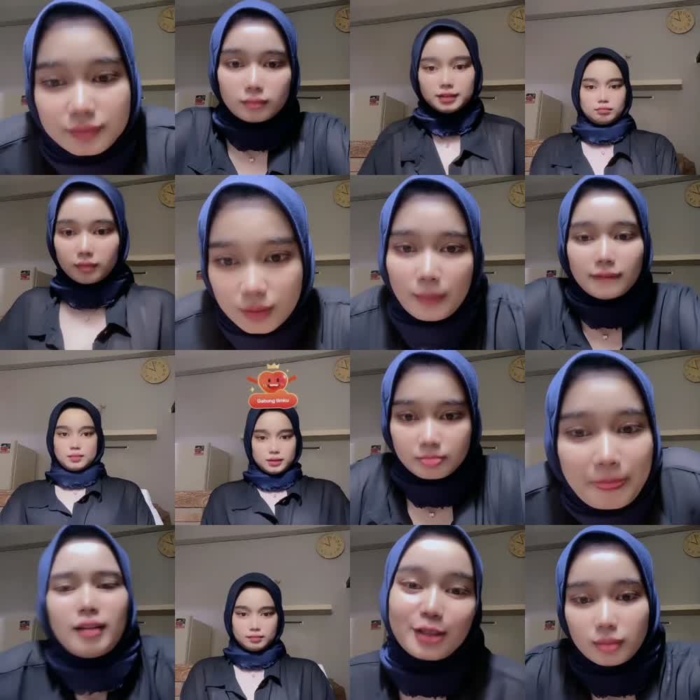 Nona Qinantia Jilbab Dengan Busana Transparan